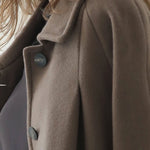 Overfit maxi wool coat - fasfas