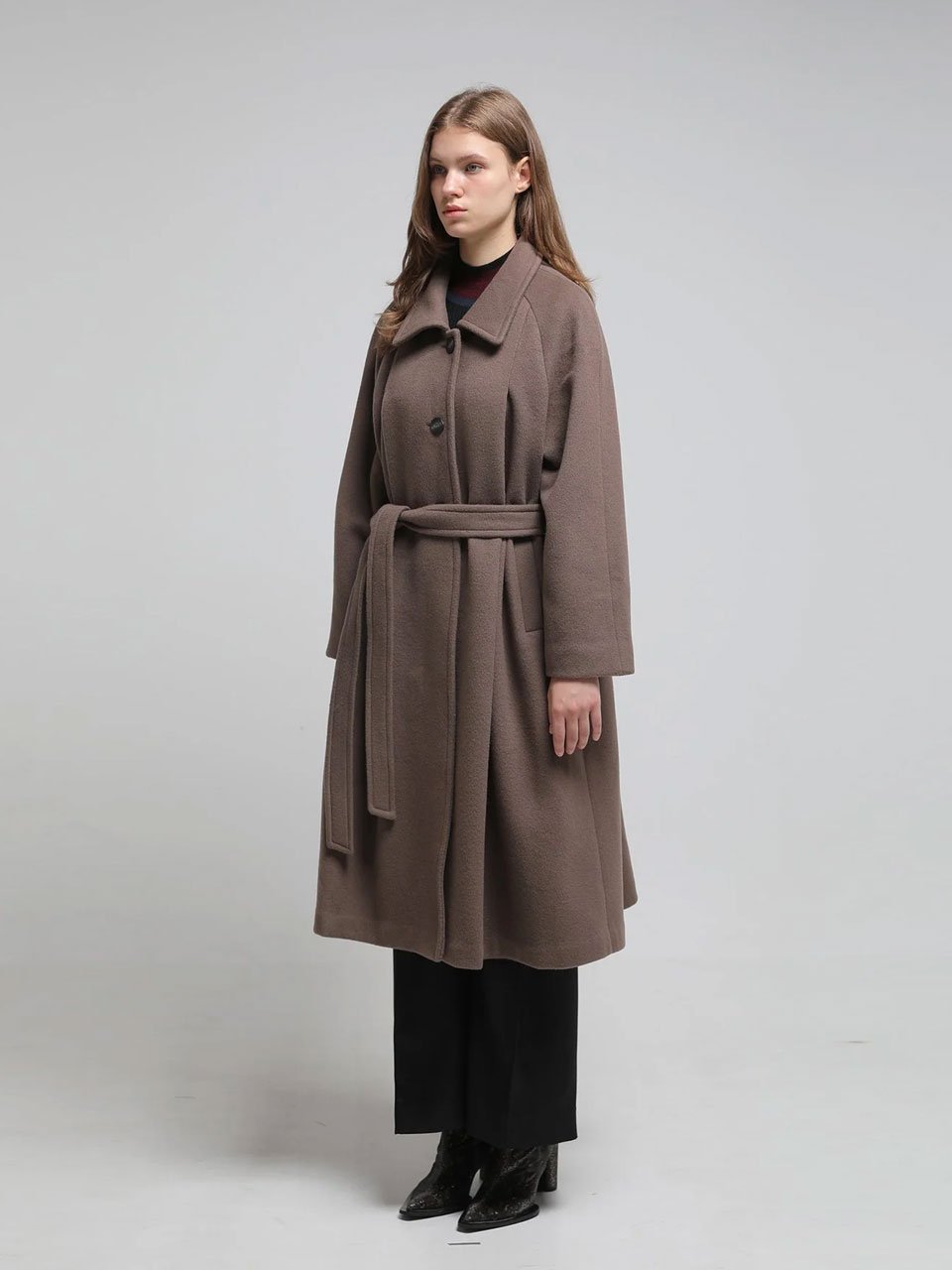 Overfit maxi wool coat - fasfas