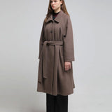 Overfit maxi wool coat - fasfas