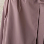 Overfit ruffle collar trench coat - fasfas