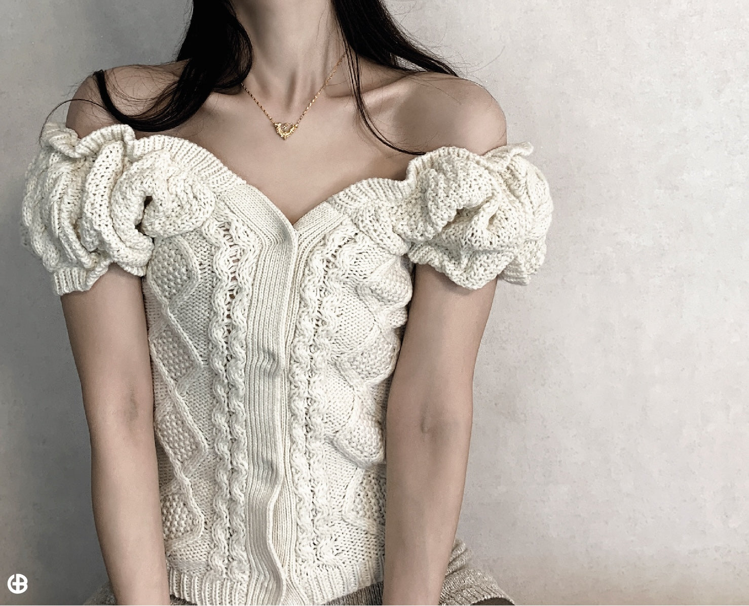 Owrah 2tone necklace - fasfas