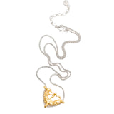Owrah 2tone necklace - fasfas