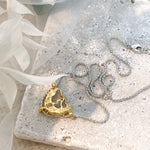 Owrah 2tone necklace - fasfas