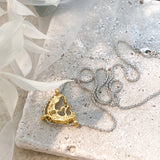 Owrah 2tone necklace - fasfas