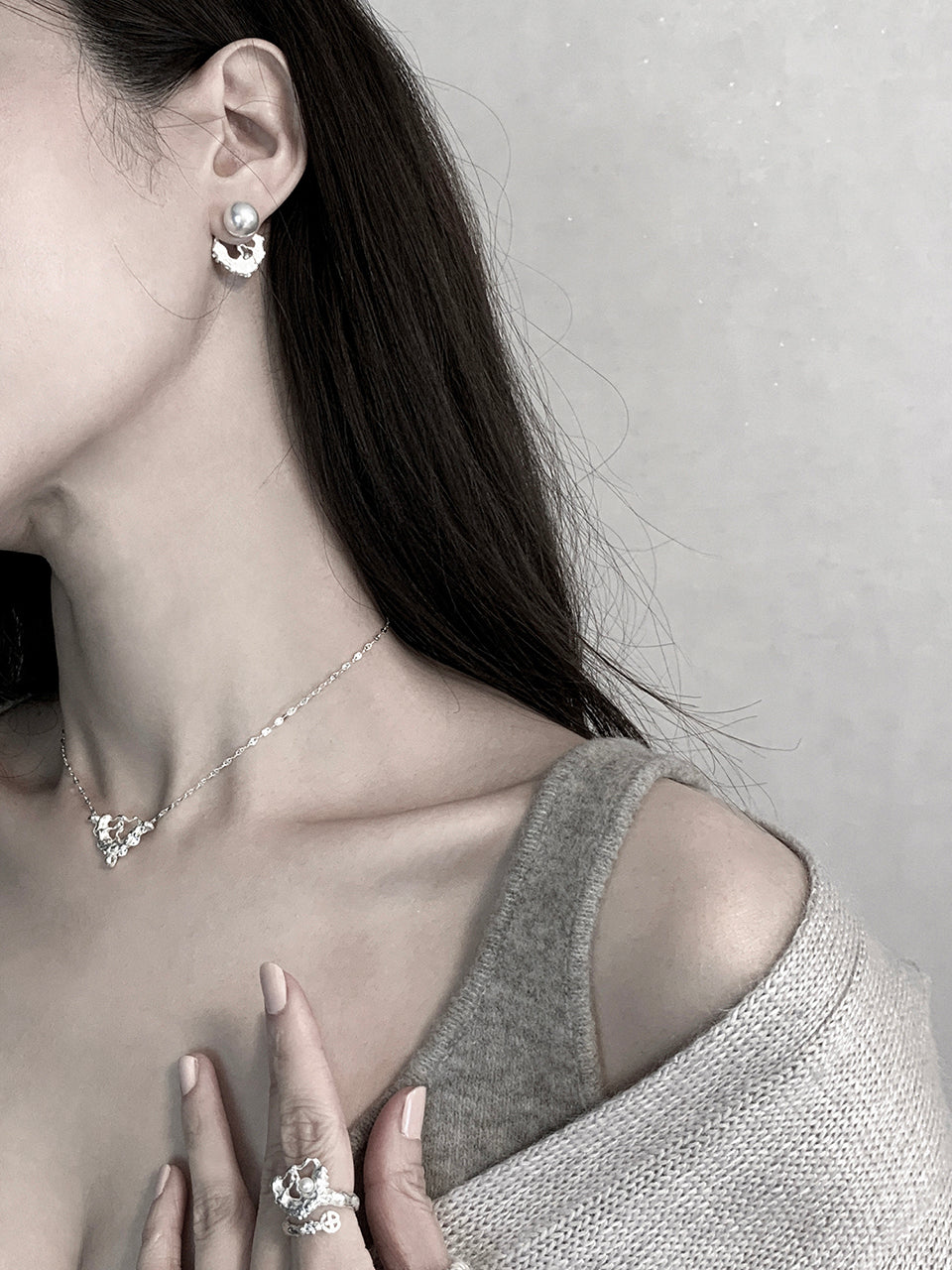 Owrah pearl earring - fasfas