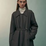 Padded long coat - fasfas