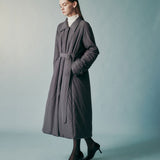 Padded long coat - fasfas