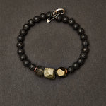 Pyrite homme bracelet - fasfas