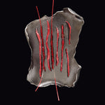 Rhizome objet brooch red - fasfas