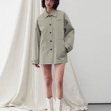Safari shirt jacket olive - fasfas