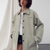 Safari shirt jacket olive - fasfas
