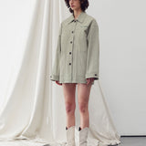 Safari shirt jacket olive - fasfas