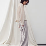 Single pocket shirt beige - fasfas
