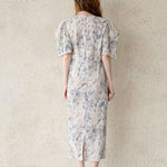 Slim fit cutting knit maxi dress - fasfas