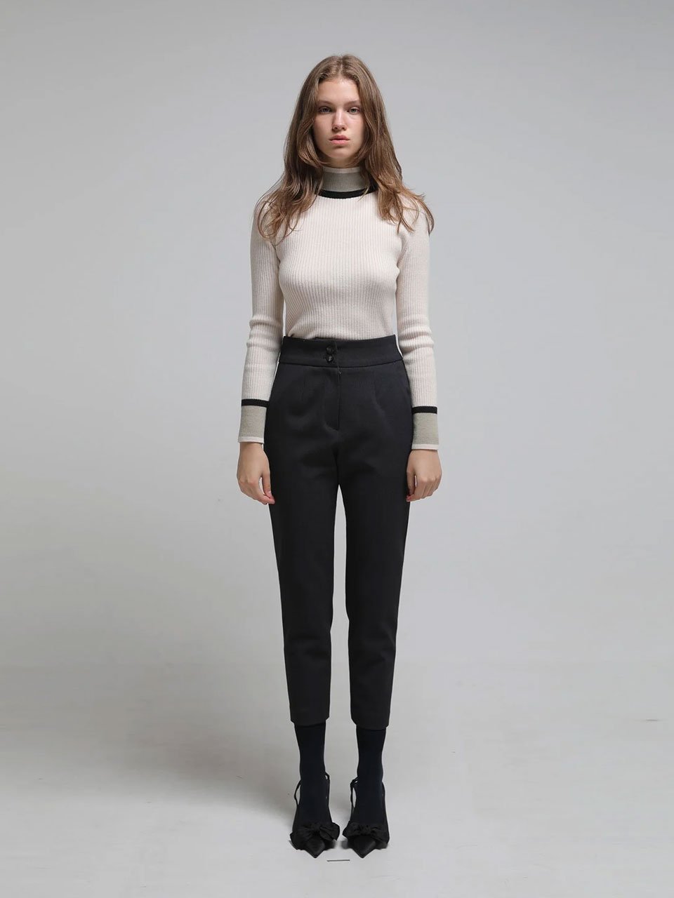Striped leggings pants - fasfas