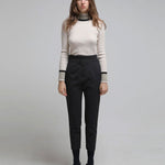 Striped leggings pants - fasfas