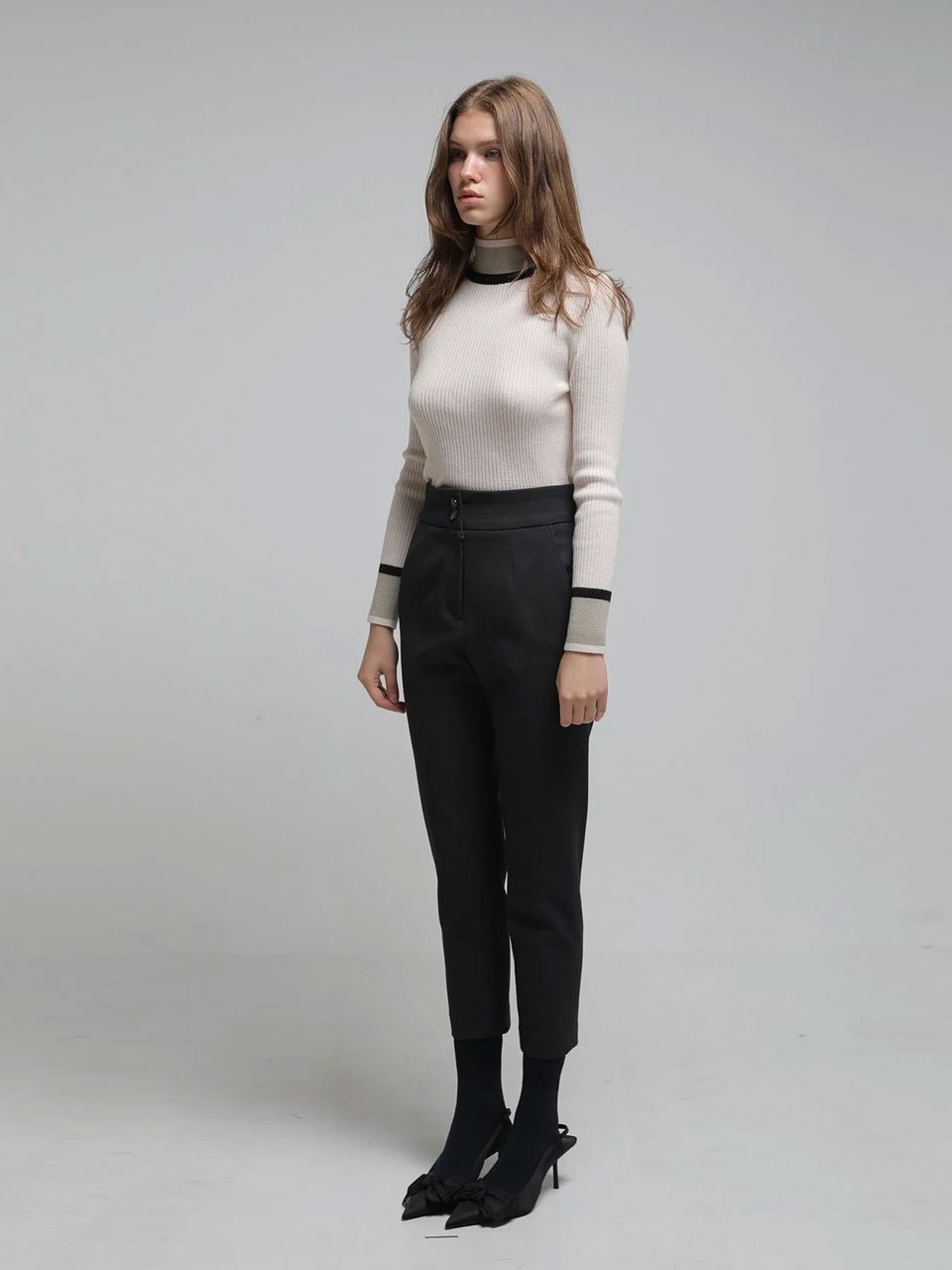 Striped leggings pants - fasfas