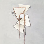 Subtlety feast brooch avant garde druzy agate - fasfas