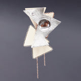 Subtlety feast brooch avant garde onyx - fasfas