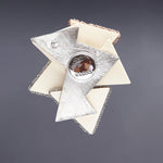 Subtlety feast brooch druzy agate - fasfas