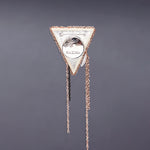 Subtlety joli brooch druzy agate - fasfas