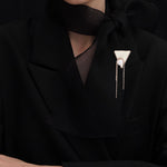 Subtlety joli brooch druzy agate - fasfas