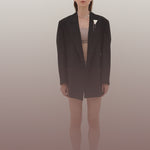 Subtlety joli brooch druzy agate - fasfas