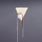 Subtlety joli brooch druzy agate - fasfas