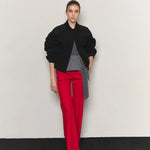 Tailored flared pants red - fasfas
