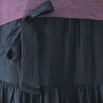 Tiered satin ribbon skirt - fasfas