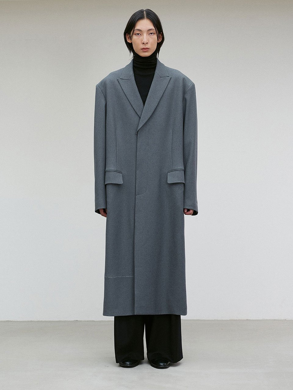 Unisex removable collar coat - fasfas