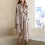 Unbalanced flare skirt - fasfas
