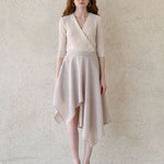 Unbalanced flare skirt - fasfas