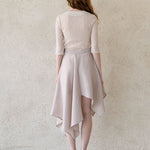 Unbalanced flare skirt - fasfas