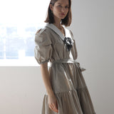 Wunderschönes Cancan-Maxikleid