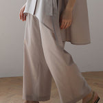 High waist wide pants - fasfas