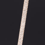 Irregular peachmoonsone necklace - fasfas