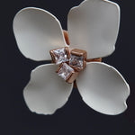 Fleur brooch ivory - fasfas