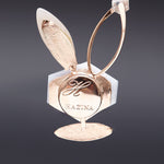 Bluelace agate rabbit brooch - fasfas