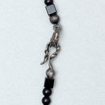 8mm matte onyx avant-garde necklace - fasfas