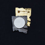 De twin gold brooch - fasfas