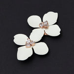 Fleur twin brooch Ivory - fasfas