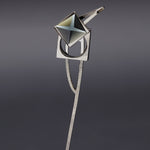 Noir theoria brooch square - fasfas