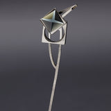 Noir theoria brooch square - fasfas