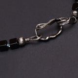 Simulated baroque pearl mix necklace - fasfas