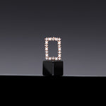 Onyx void cubic earrings - fasfas