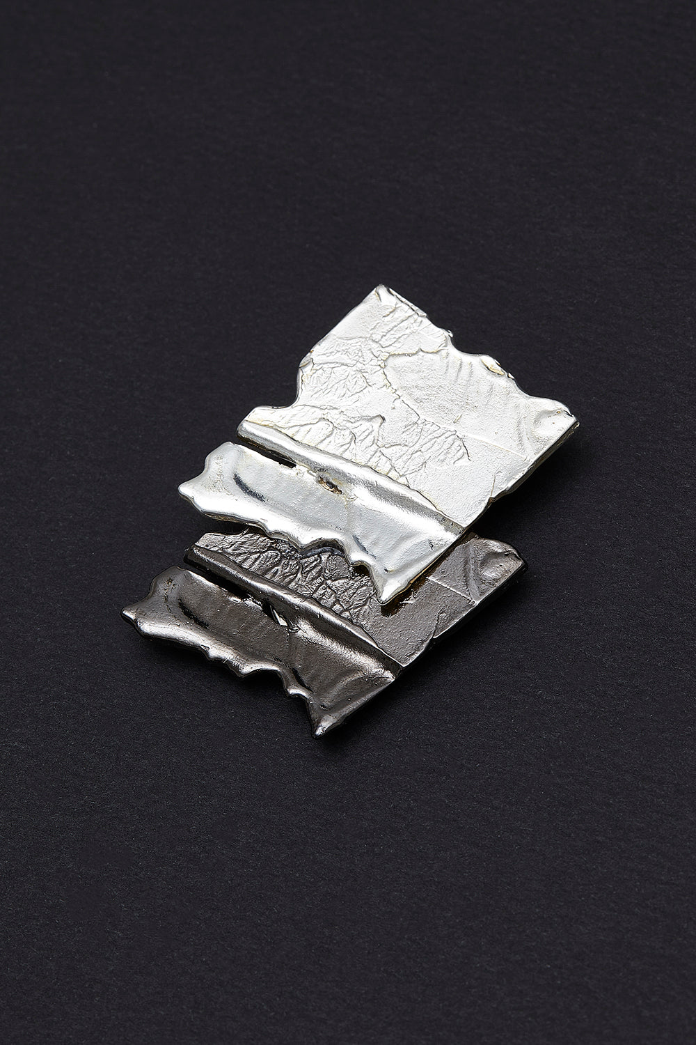 De twin silver brooch - fasfas