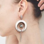 Eagle eyes dramatique earrings(clip-on earrings) - fasfas