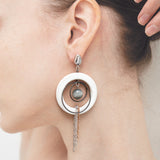 Eagle eyes dramatique earrings(clip-on earrings) - fasfas