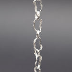 Silver de chain necklace - fasfas